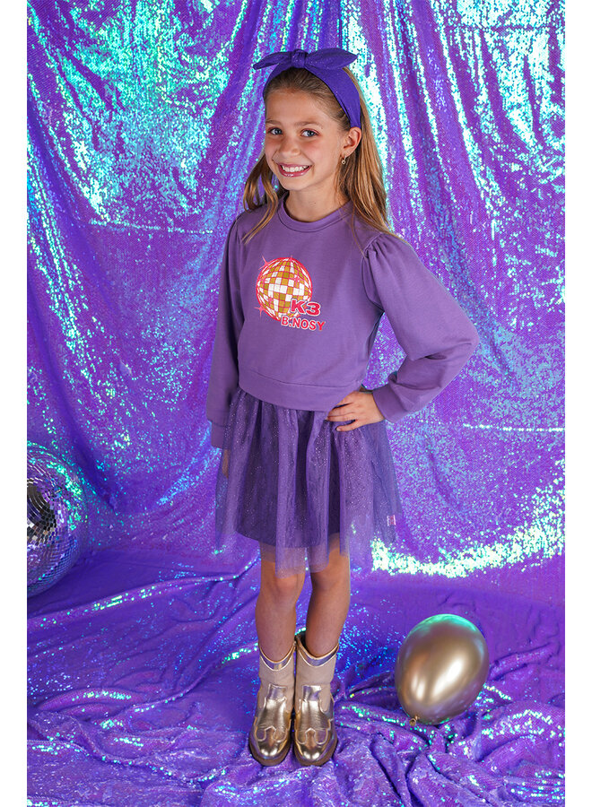 K3 Ava B.Nosy girls sequince hairband Y510-5902 | Fuchsia pink 281 (W25)