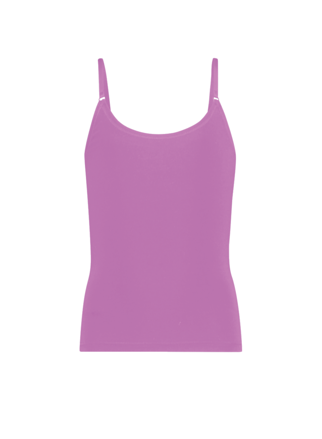 Girls 1-pack singlet | Solid Pink
