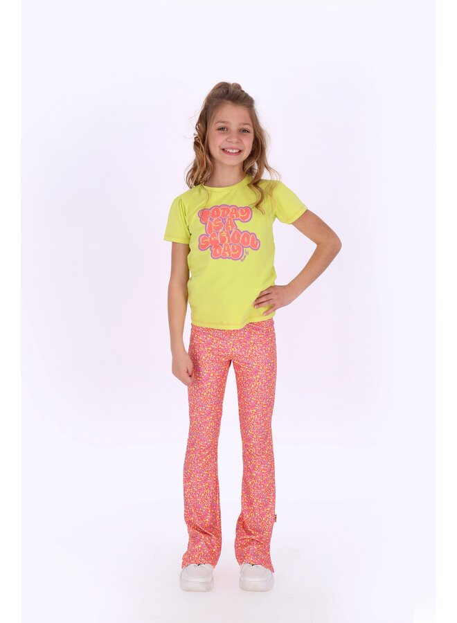 Phoebe B.Nosy girls flared pants Y601-5625 | Spring Dots (972) Pre-Spring'26