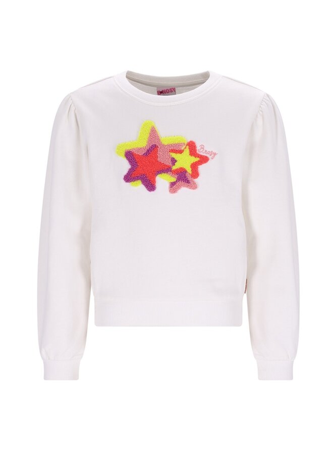 Sophie B.Nosy girls sweater Y601-5324 | Cotton (012) Pre-Spring'26