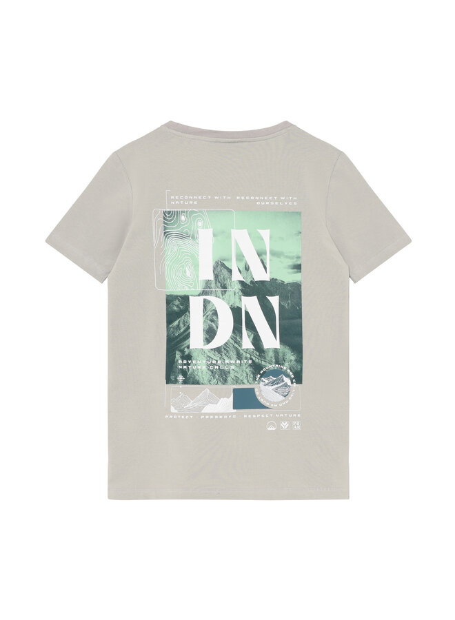 T-Shirt Chest and Backprint 960544 | Light Dusty Grey 1457 (S26)