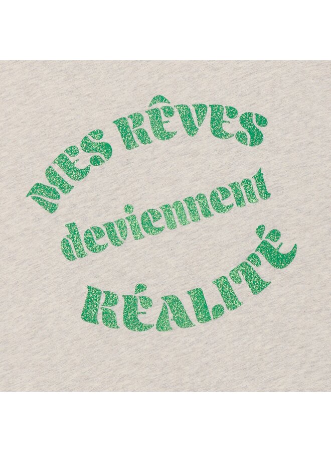 T-shirt Wide Fit 970628 | Light sand melange 2011 (S26)