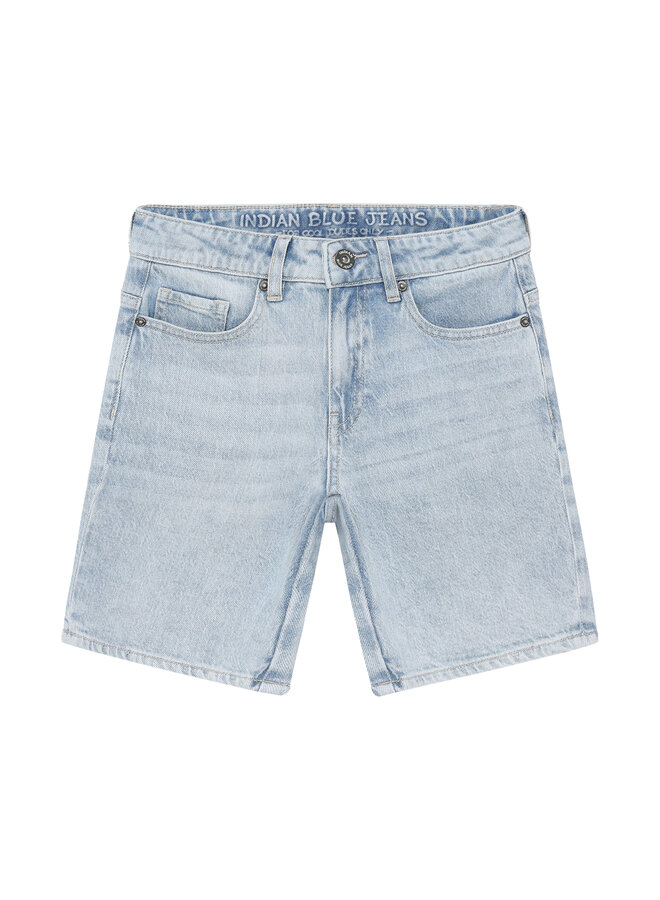 Wide Denim Short Light Jeans 960572 | Light Denim Blue 7775 (S26)