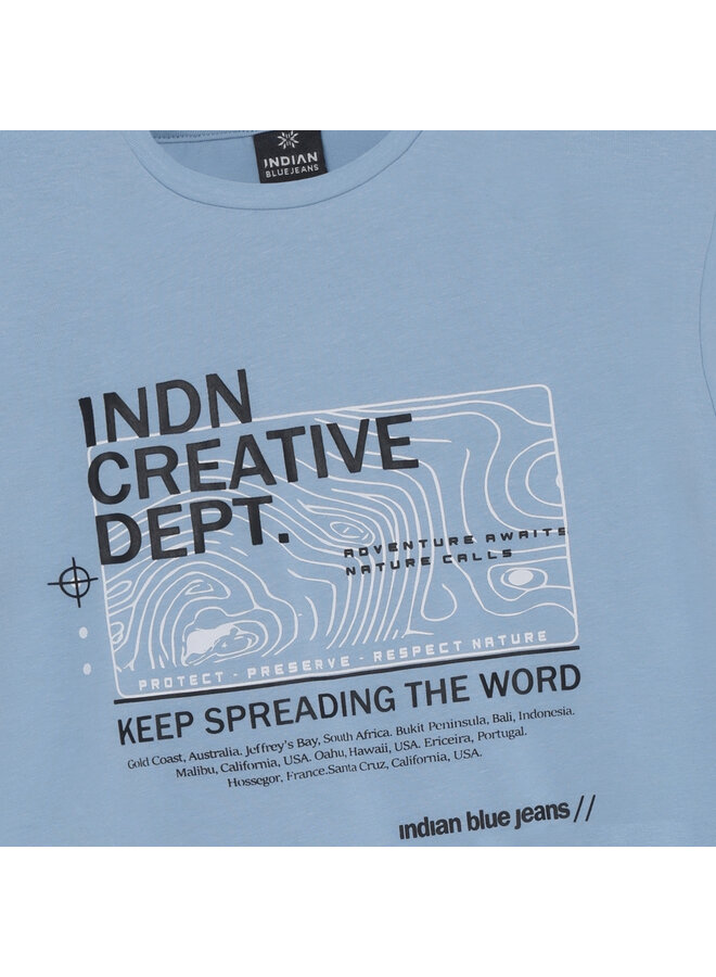 T-Shirt Creative 960660 | Bel Air Blue 7032 (S26)