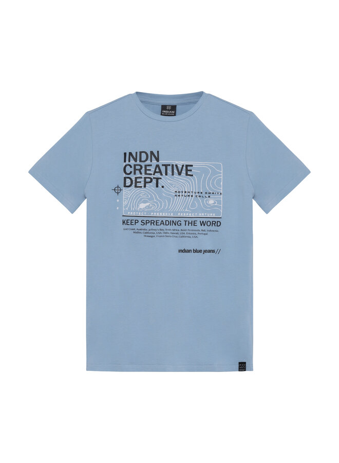 T-Shirt Creative 960660 | Bel Air Blue 7032 (S26)