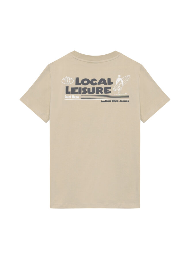 T-Shirt INDN Surf 960662 | Light Sand 2147 (S26)