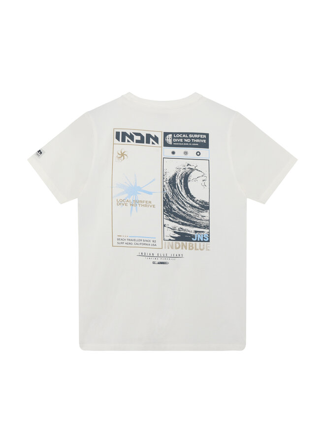 T-Shirt INDN Backprint 960657 | Cloud 1103 (S26)