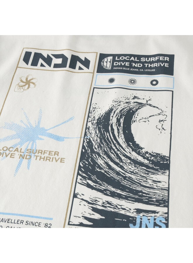 T-Shirt INDN Backprint 960657 | Cloud 1103 (S26)