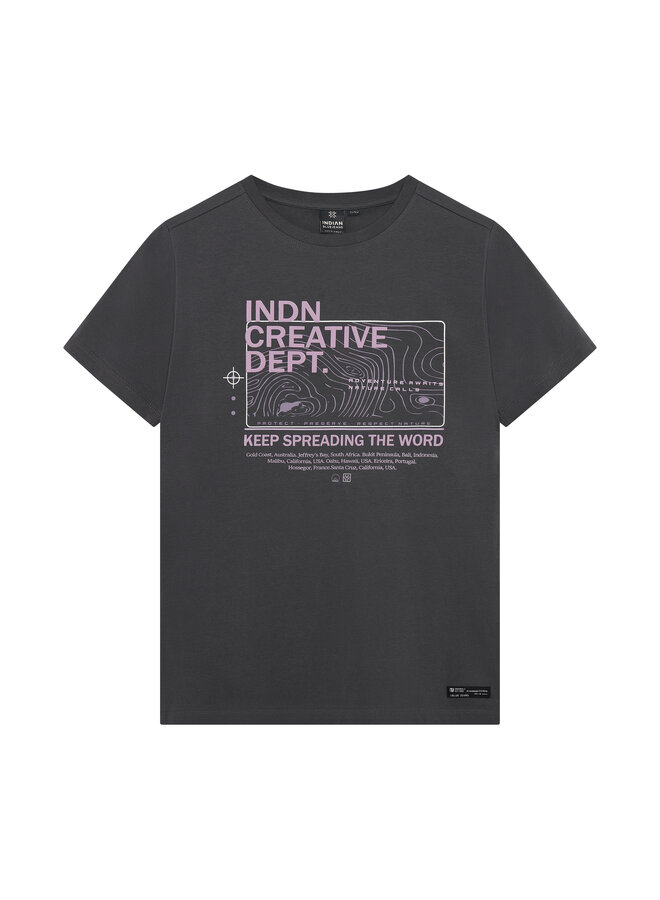 T-Shirt Creative 960658 | Washed Grey 1288 (S26)