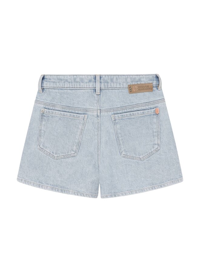Wide Denim Short Light 970789 | Used Light Denim 7166 (S26)