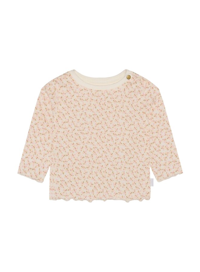 Tee LS AOP 6410022 | White (1021) SS26