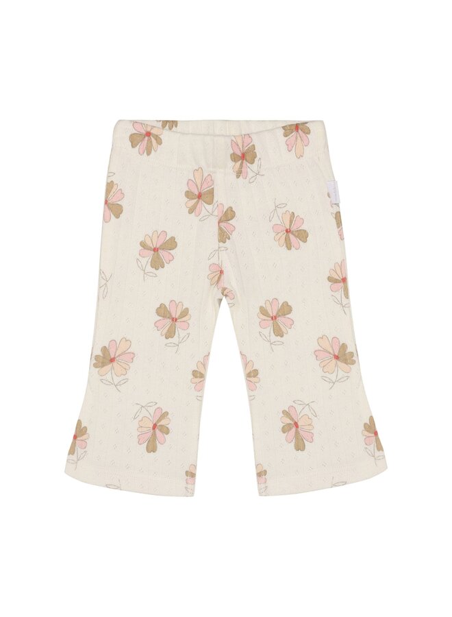 Legging flared long AOP 6411412 | White (1021) SS26