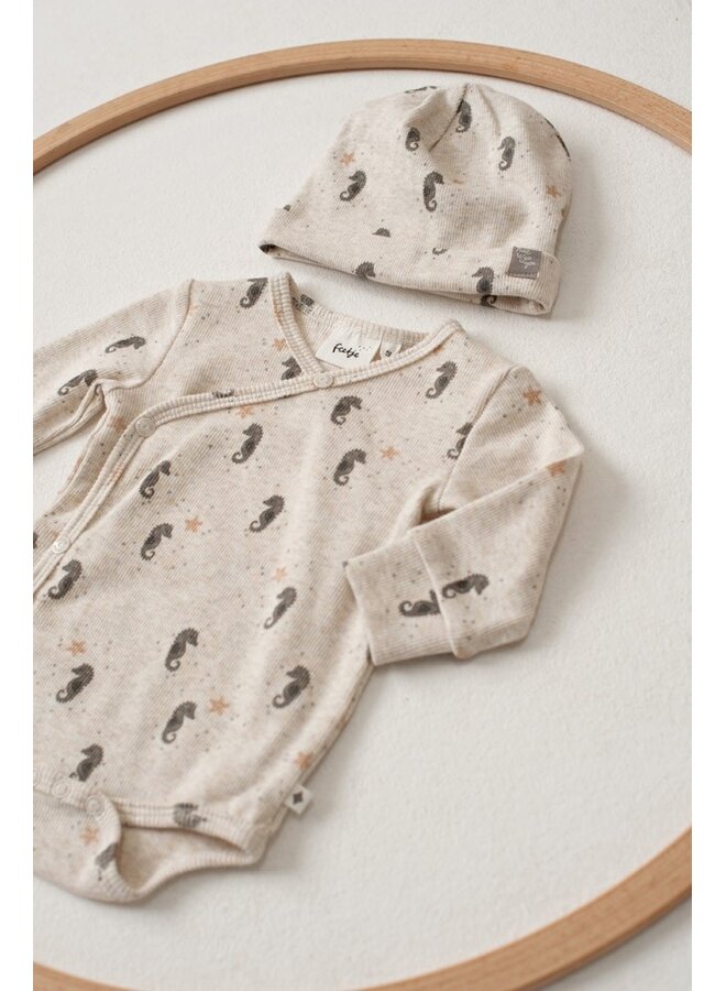 Mutsje AOP - Sea Sweeties (Offwhite melange) | 53100715