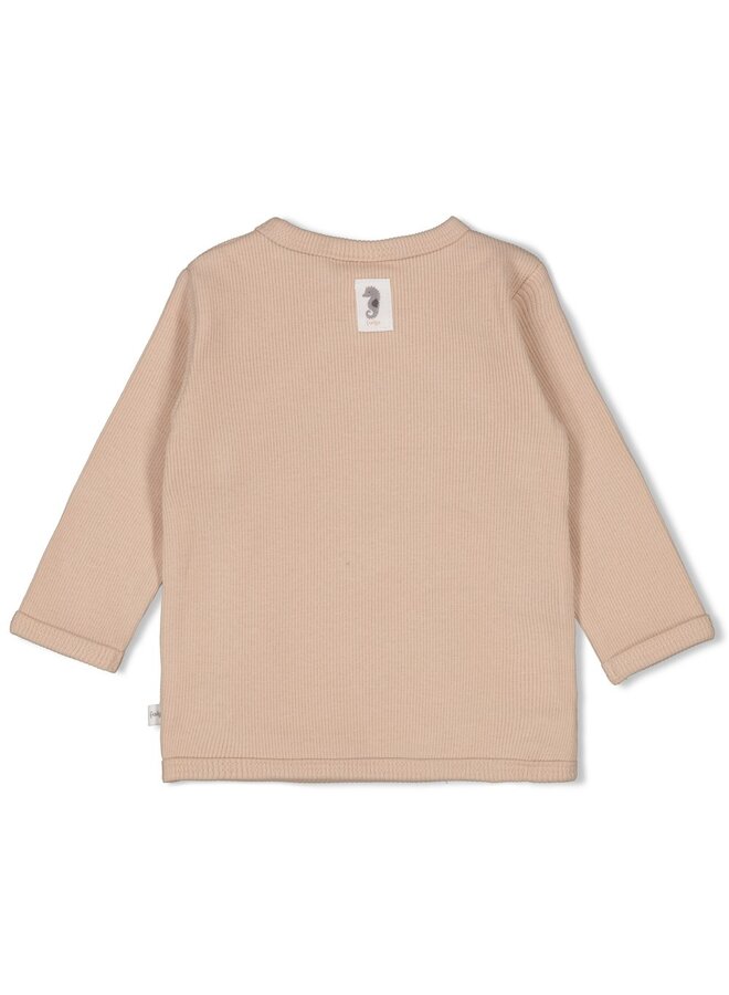 Overslagshirt rib - Sea Sweeties (Zand) | 51602693