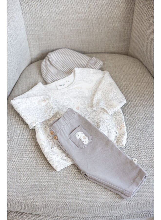 Sweater AOP oversized - Sea Sweeties (Grijs) | 51602692