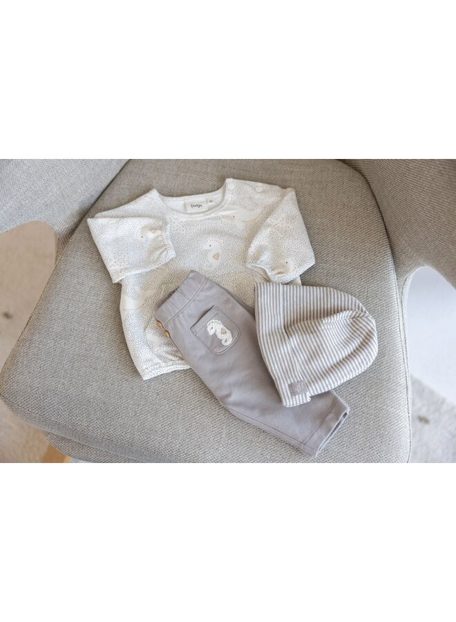 Sweater AOP oversized - Sea Sweeties (Grijs) | 51602692