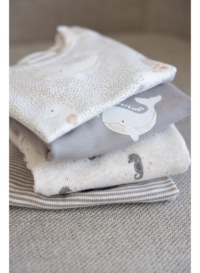 Longsleeve AOP - Sea Sweeties (Grijs) | 51602689