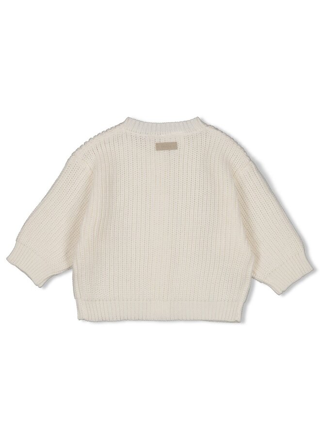 Vestje gebreid oversized - Sea Sweeties (Offwhite) | 51300543