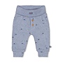 Broek rib AOP - Blue Ocean (Blauw melange) | 52202495