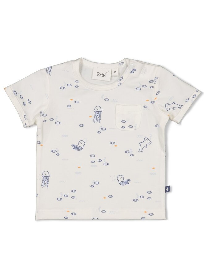 T-shirt AOP - Blue Ocean (Offwhite) | 51700985
