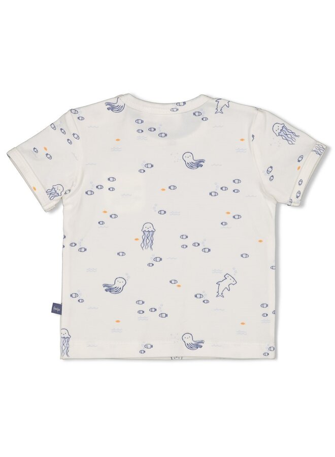 T-shirt AOP - Blue Ocean (Offwhite) | 51700985