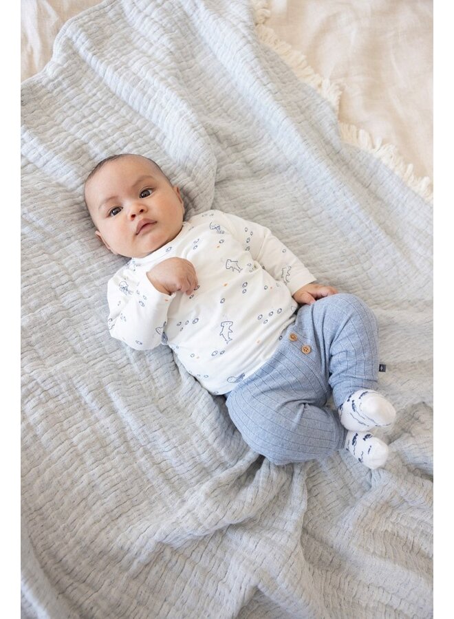 Sokken - Blue Ocean (Offwhite) | 50400361