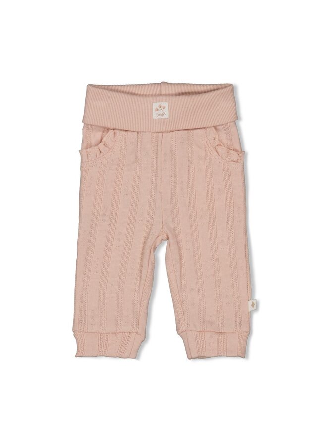 Broek pointelle rib - Delicate Flower (l.Roze) | 52202497