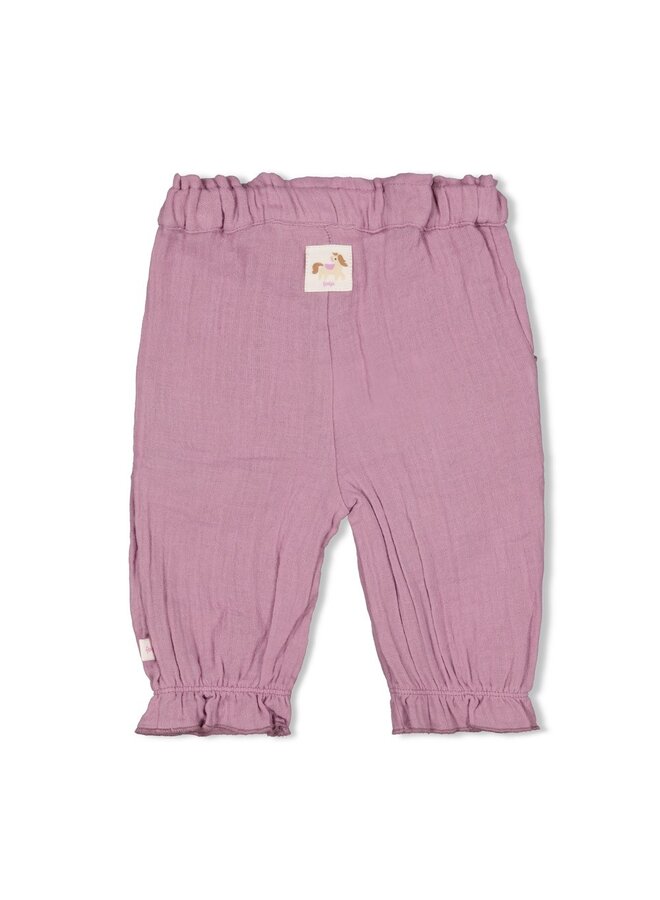 Broek mousseline - Flower Ranch (Violet) | 52202488
