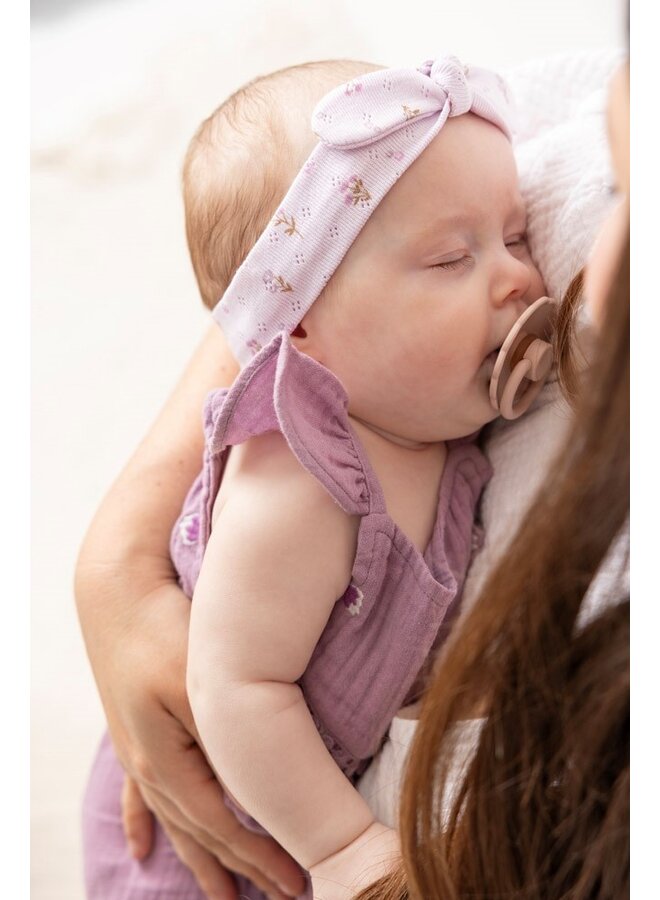 Jumpsuit mousseline AO embroidery - Flower Ranch (Violet) | 52000136