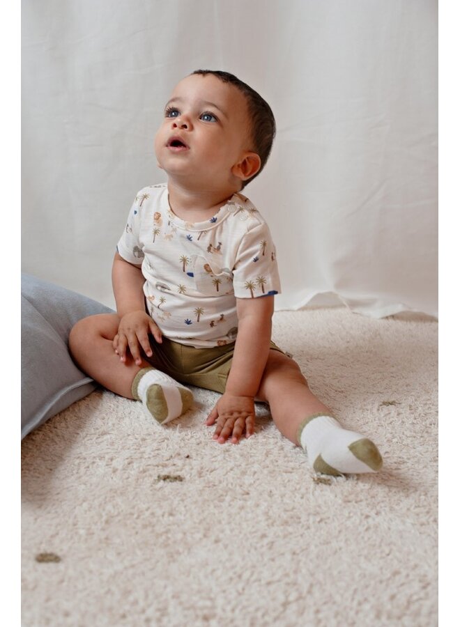 Short - Safari Savage (Groen) | 52100469