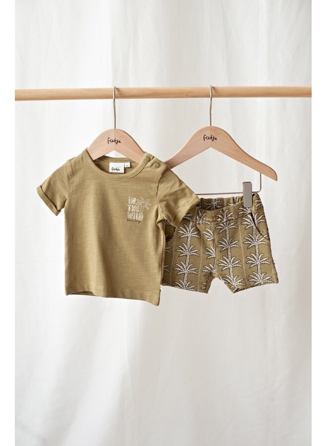 Short - Safari Savage (Groen) | 52100469