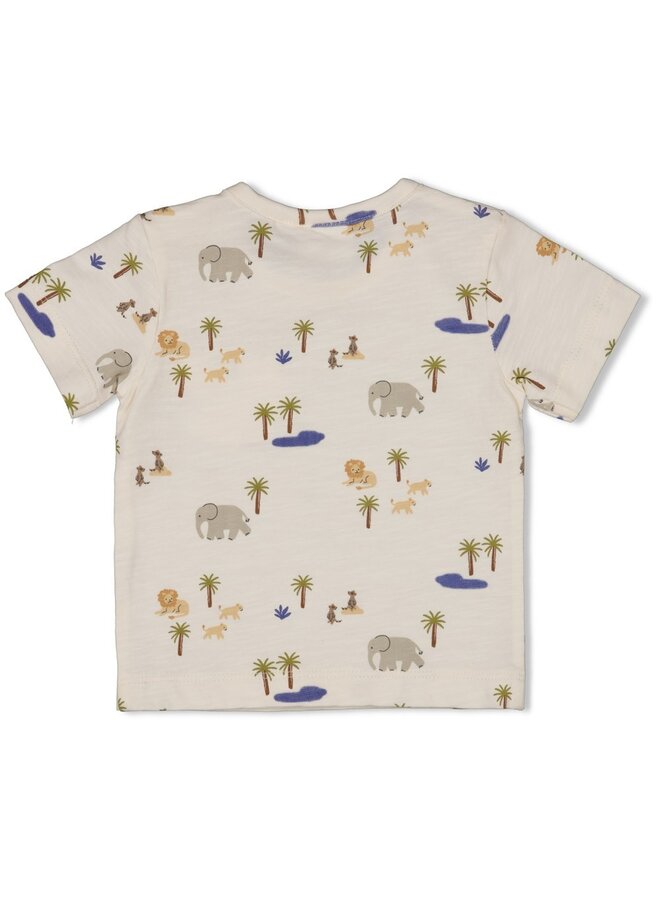 T-shirt AOP - Safari Savage (Offwhite) | 51700998
