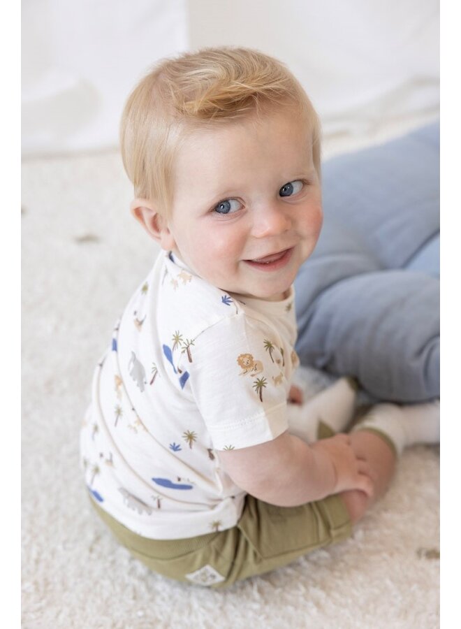 T-shirt AOP - Safari Savage (Offwhite) | 51700998