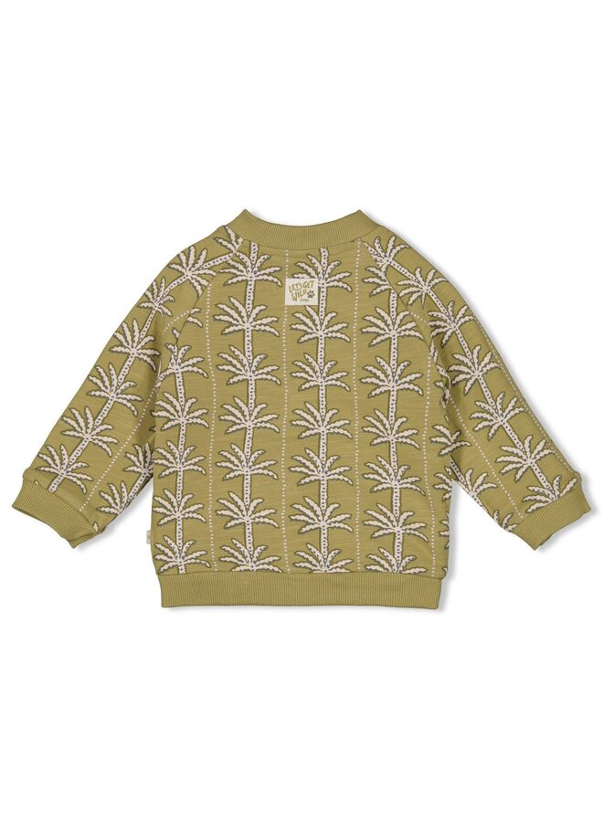 Omkeerbaar bomberjack - Safari Savage (Groen) | 51300553