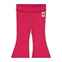 Flare broek rib - Love Peace Aloha (Fuchsia) | 52202523
