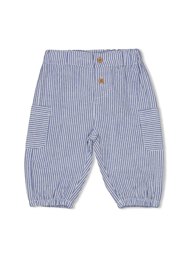 Broek streep chambray - Seaside Happiness (Chambray) | 52202506