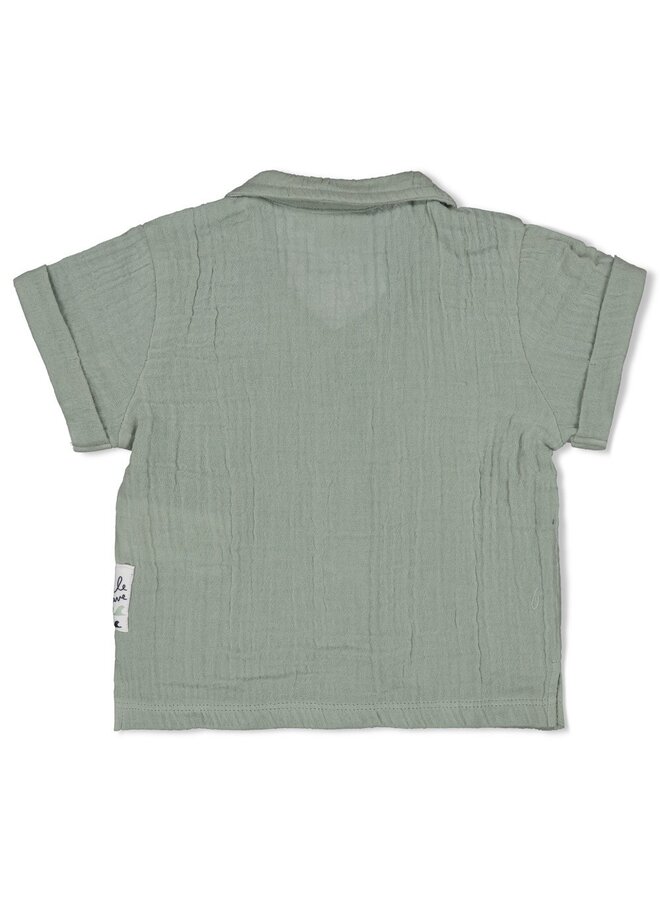 Blouse mousseline - Summer Woven (Zeegroen) | 52400016