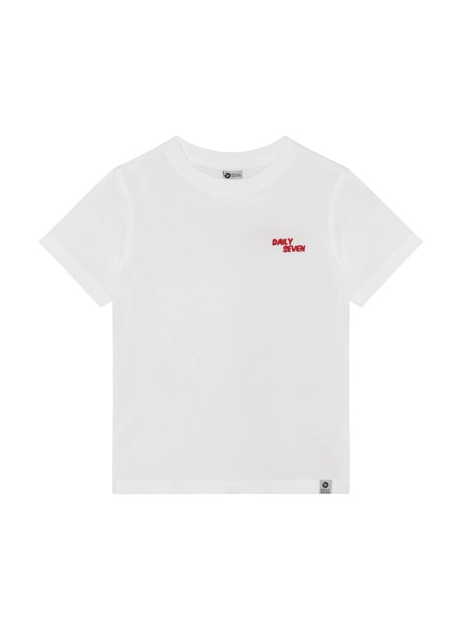 Oversized T-shirt Backprint  920303 | White (1021) S26