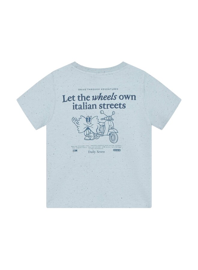 T-shirt Nappy Backprint  920297 | Blue (7155) S26