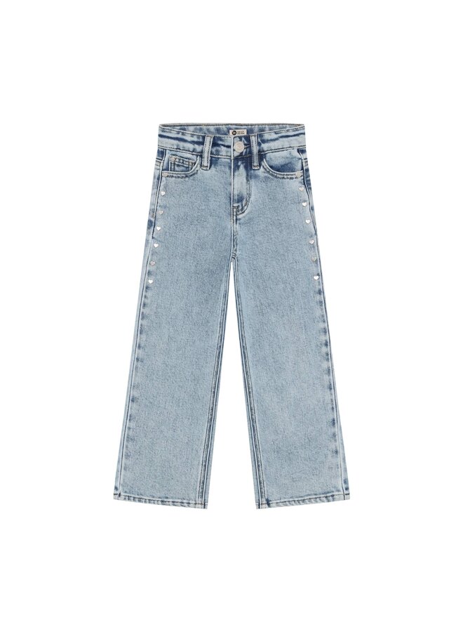 Denim Wide Fit Studs 930366 | Blue (7770) S26