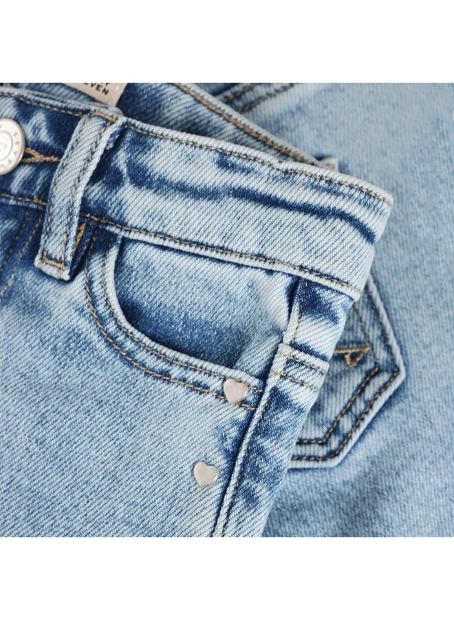 Denim Wide Fit Studs 930366 | Blue (7770) S26