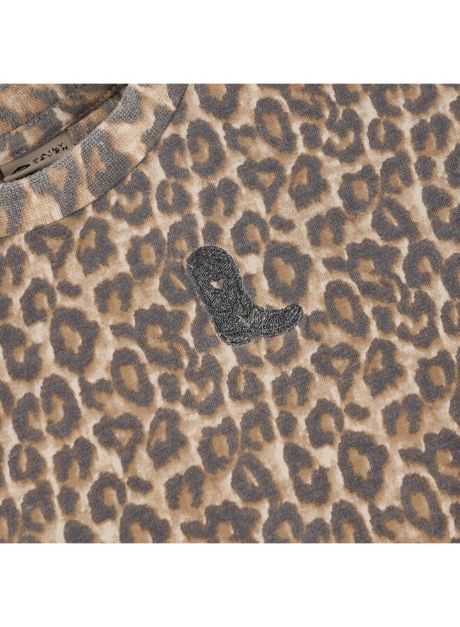 T-shirt Dress Allover Print 930382 | Sand (2020) S26