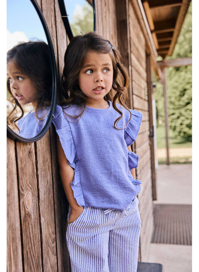 T-shirt Ruffle 930347 | Blue (6941) S26