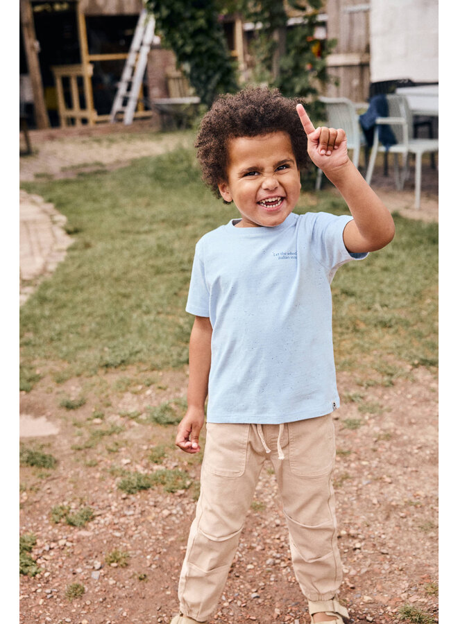 T-shirt Nappy Backprint  920297 | Blue (7155) S26