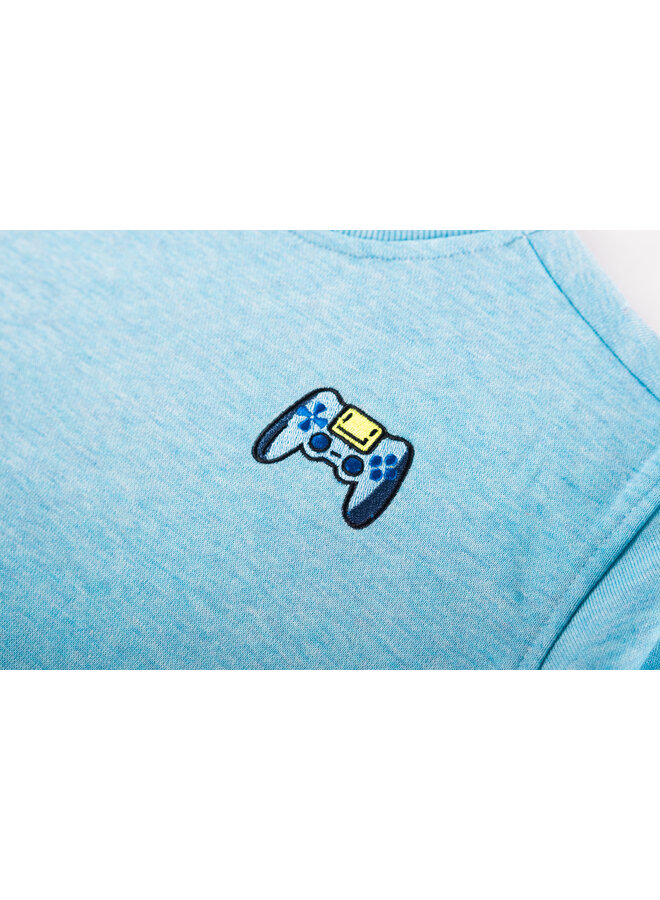 NIBBLE-SB-16-C | LIGHT BLUE MELANGE (S26)