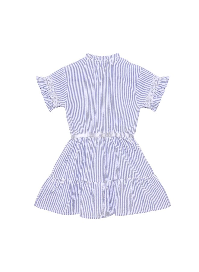 Dress Stripe Ruffle 930381 | Blue (6941) S26