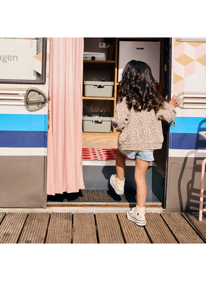 Sweat Jacket Print 930326 | Sand (2020) S26