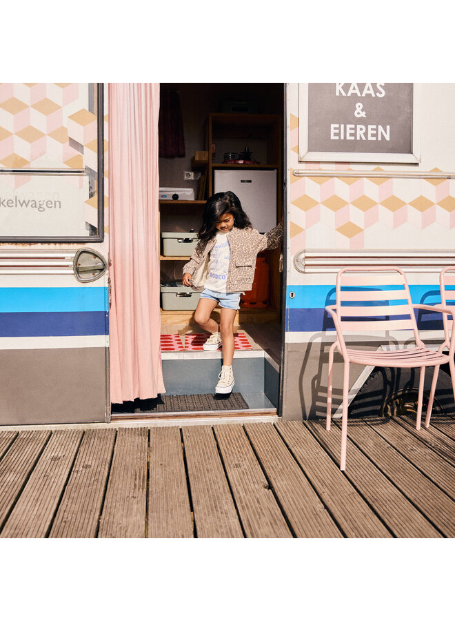 Sweat Jacket Print 930326 | Sand (2020) S26