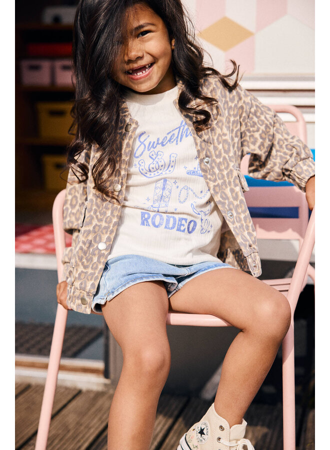 Sweat Jacket Print 930326 | Sand (2020) S26