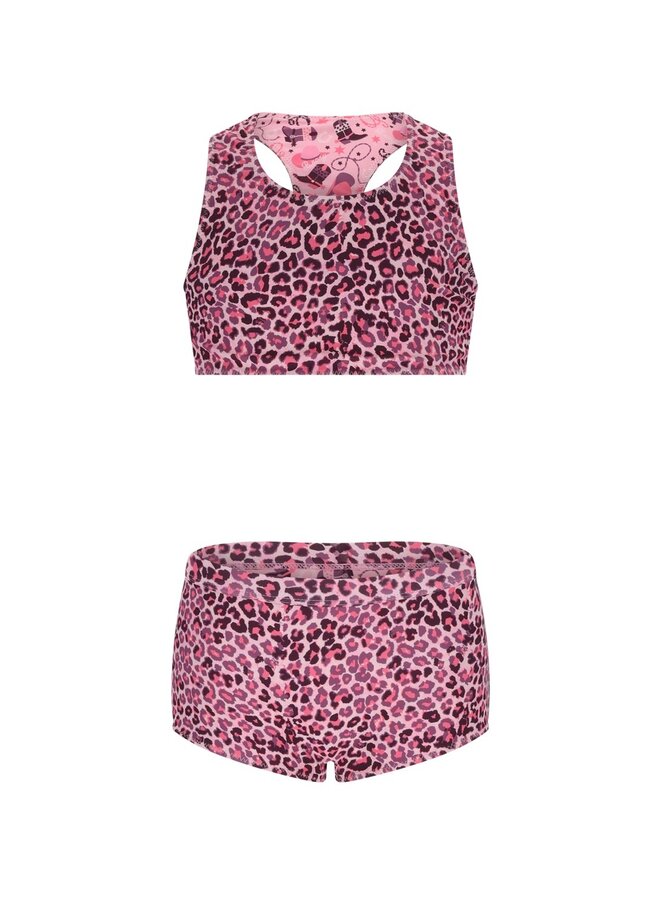 B.Nosy girls reversible bikini with print Winona Y601-5055 | Blush Leopard (962)